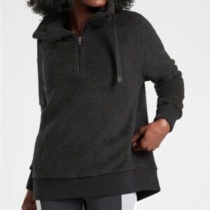 Athleta Talus Sherpa Half-Zip Pullover